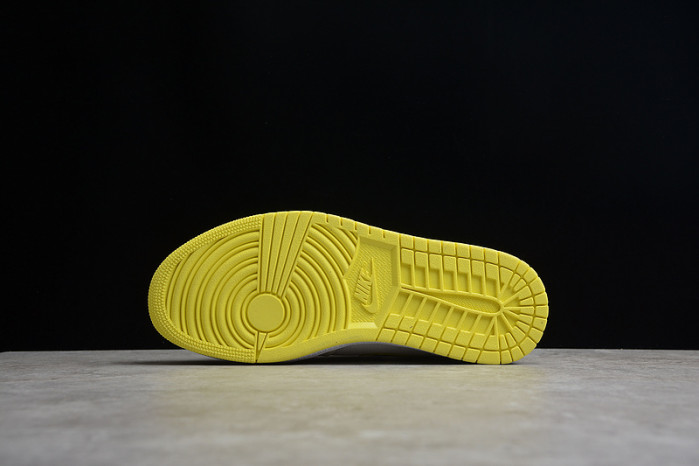 air jordan 1 mid se voltage yellow" db2822-107