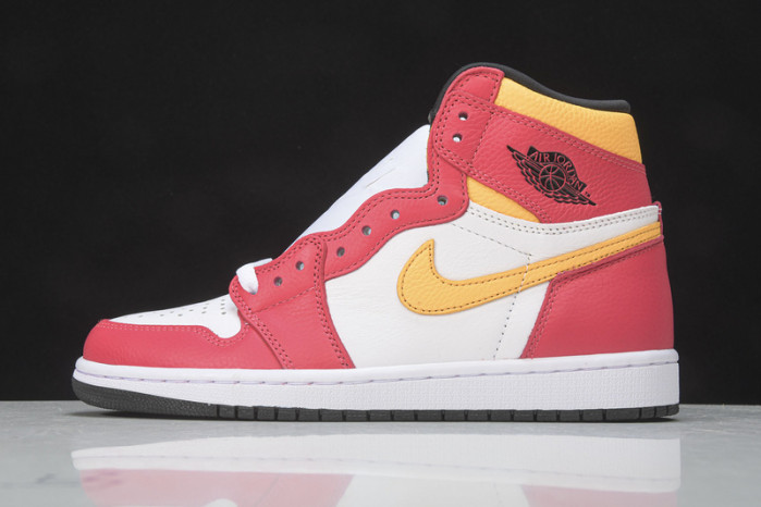 air jordan retro 1 high og “light fusion red” 555088-603