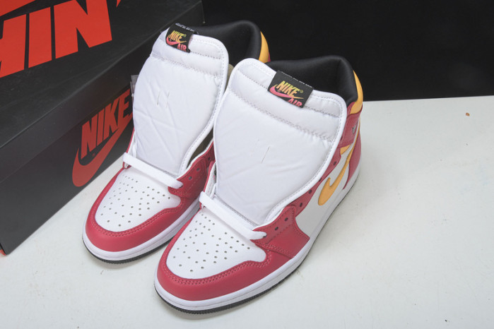 air jordan retro 1 high og “light fusion red” 555088-603