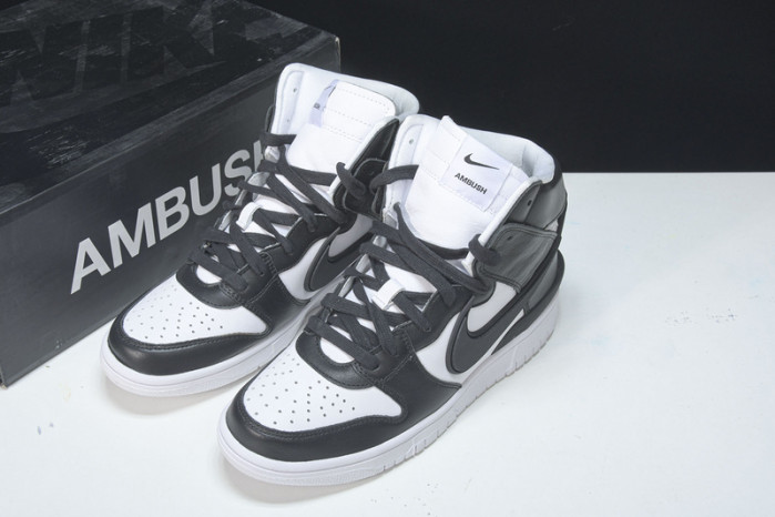 nike dunk high ambush black white cu7544 001