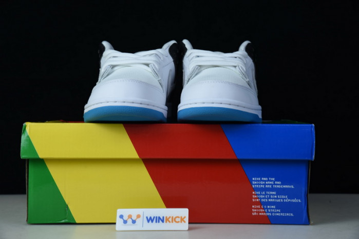 nike sb dunk low "laser blue" bq6817-1010