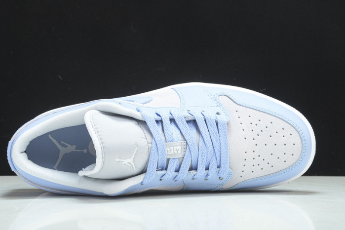 air jordan 1 low university blue wmns dc0774-050