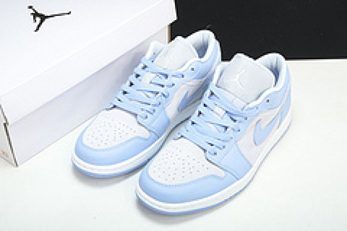 air jordan 1 low university blue wmns dc0774-050