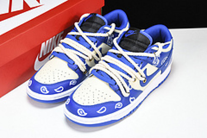 nike dunk low retro black/yper cobaltwhte dd1931-001