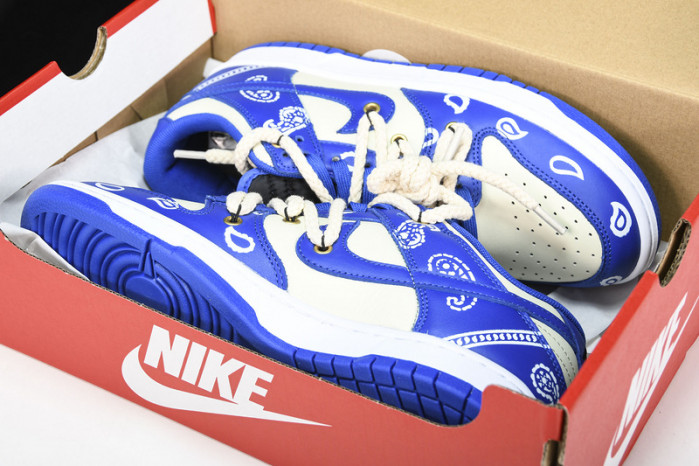 nike dunk low retro black/yper cobaltwhte dd1931-001