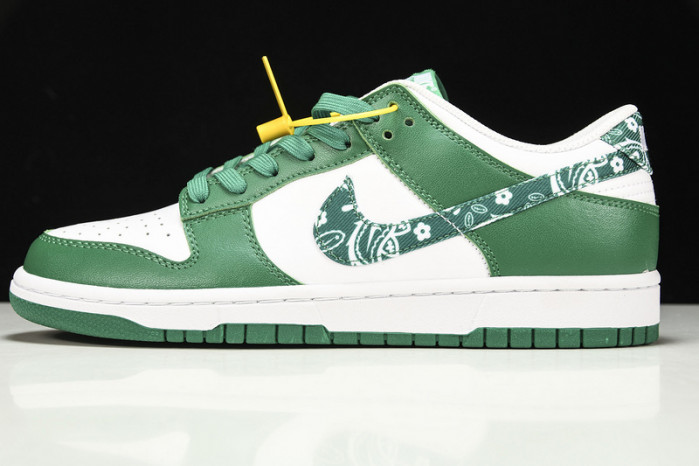 nike dunk low "green paisley" dh4401-102