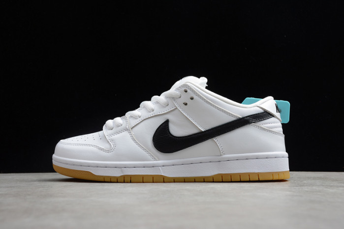 nike sb dunk low orange label white cd2563-100