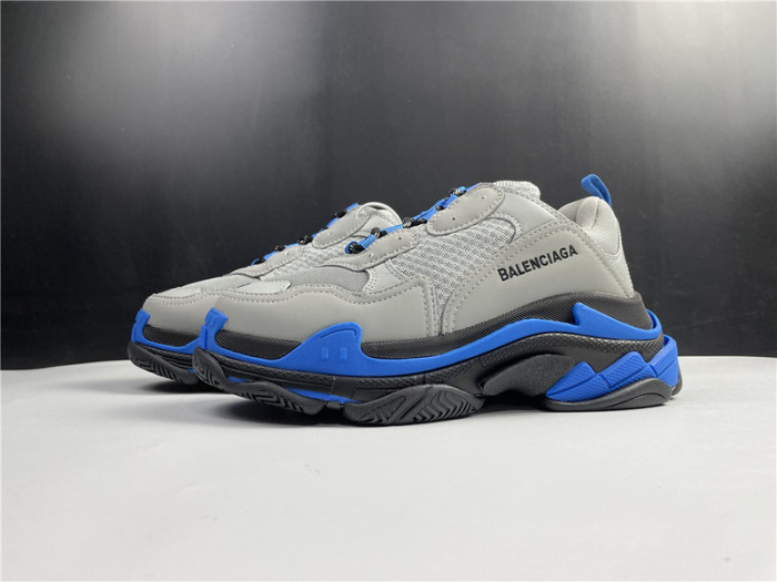 bl triple s trainers sneakers silver 051318
