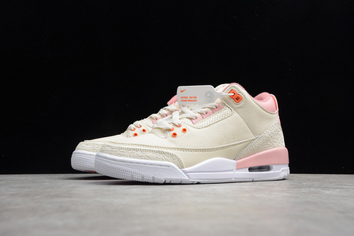 air jordan 3 retro sail rust pink ck9246-116