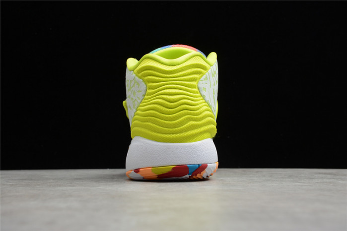 nike kd 14 white lime green - cz0170-101