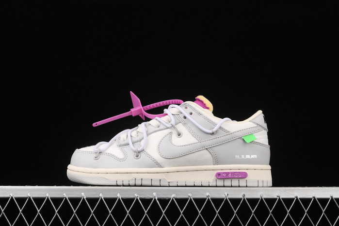 of nike dunk low 03 of 50 ow dm1602-118