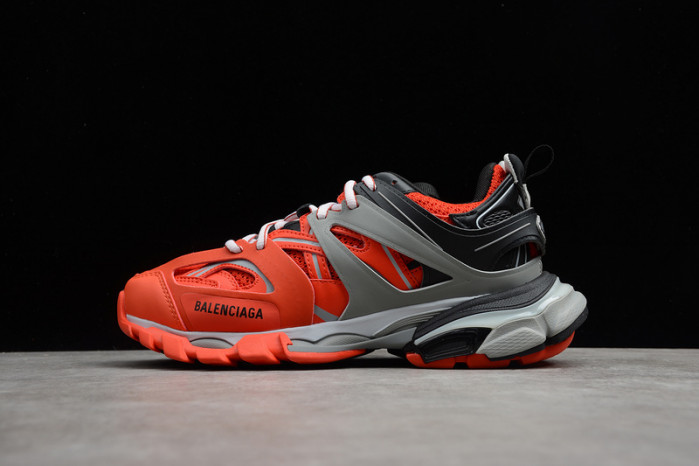 bl tess s. gomma trek low sneakers orange grey 11616
