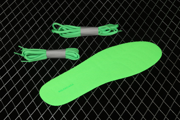 bl track trainers sneaker fluorescent green a11703