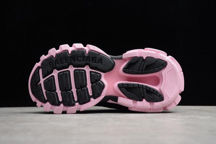 (led) bl track trainers sneaker black pink 10605