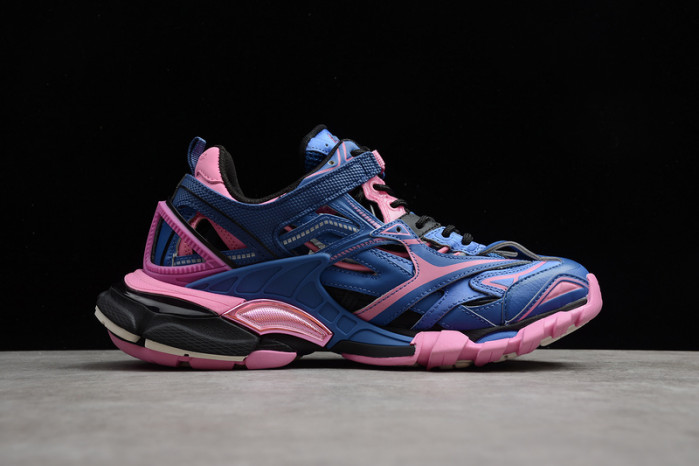 bl track trainers sneaker purple pink 10603