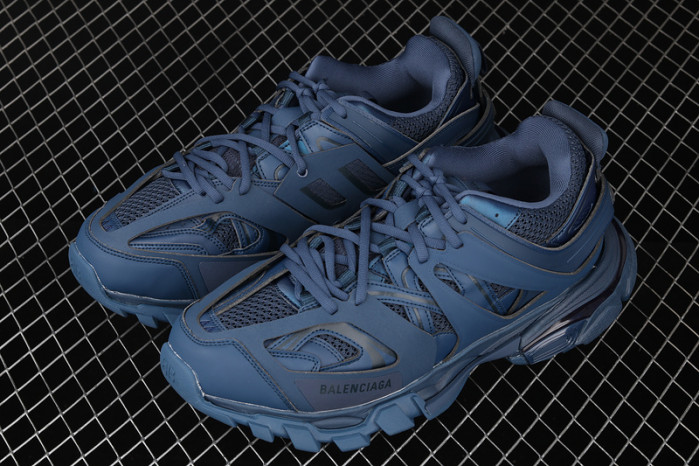 (led)bl track trainers sneaker dark blue 93005