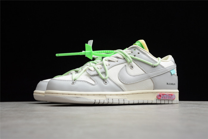 of x nike sb dunk low “07 of 50” ow dm1602-108