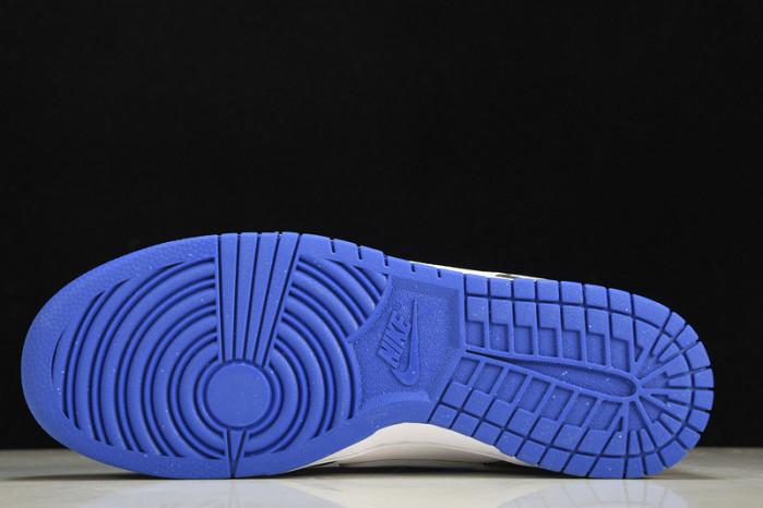 nike dunk low white black royal fd9064-110