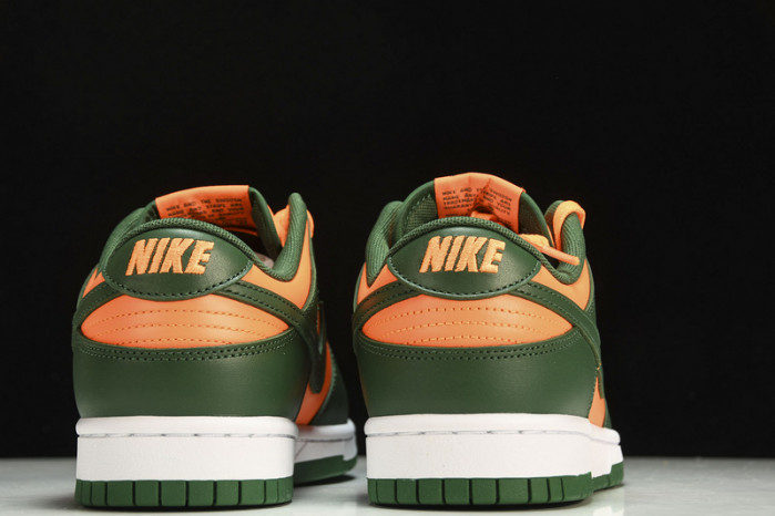 nike dunk low miami hurricanes dd1391-300