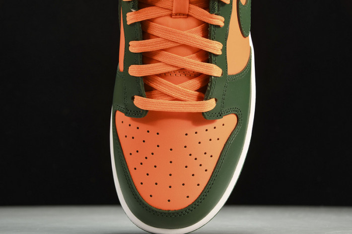 nike dunk low miami hurricanes dd1391-300