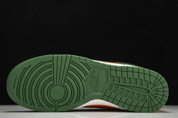 nike dunk low miami hurricanes dd1391-300