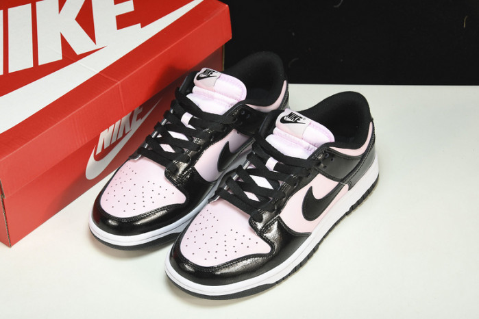 nike dunk low pink foam black dj9955-600