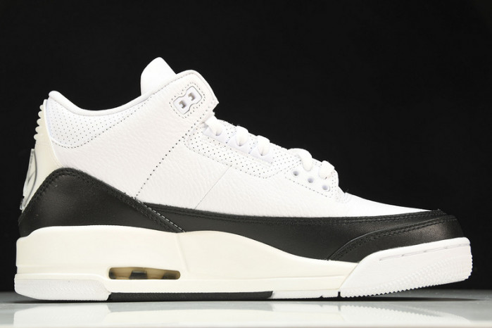 fragment air jordan 3 white black da3595-100