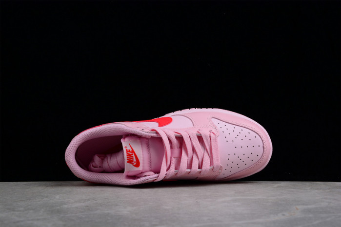 nike dunk low “triple pink” dh9756-600