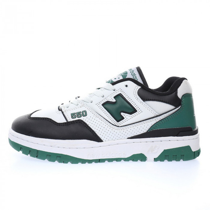 new balance 550 white green black bb550le1