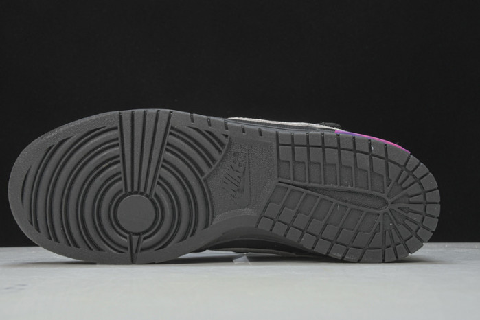 of x nike dunk low black dm1602-001