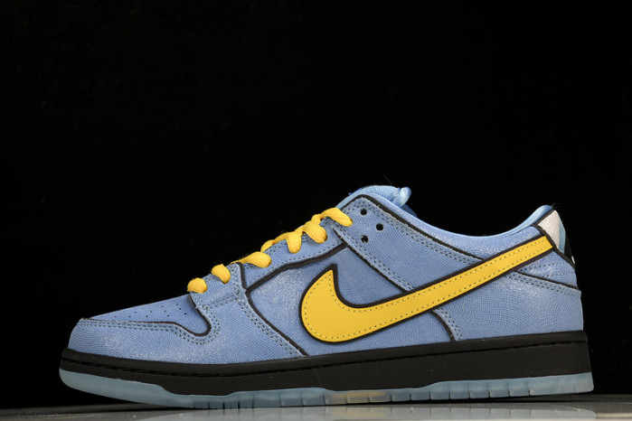 the powerpuff girls x nike sb dunk low “bubbles” fd2631-602