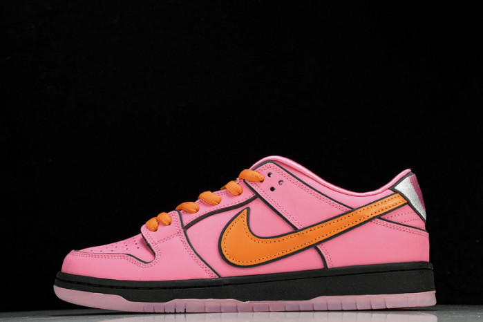 the powerpuff girls x nike sb dunk low“blossom” fd2631-600