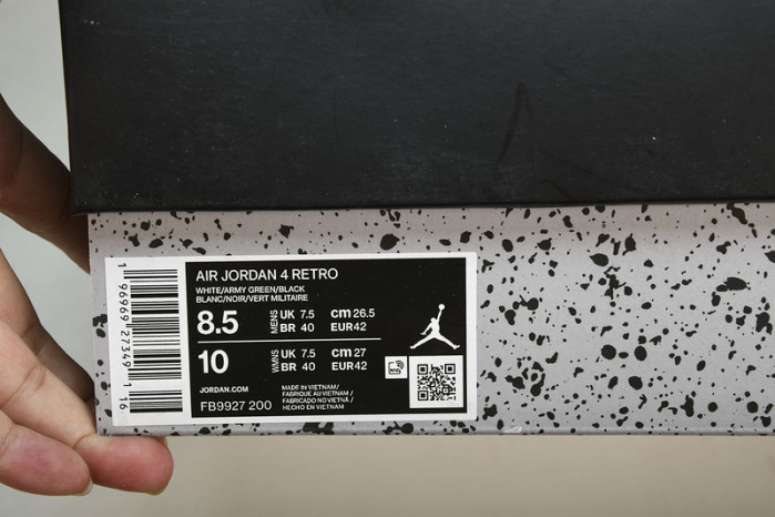 air jordan 4 craft “medium olive” fb9927-200