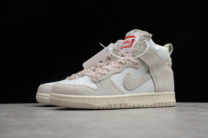 nike dunk sb high beige gray cw3092 100