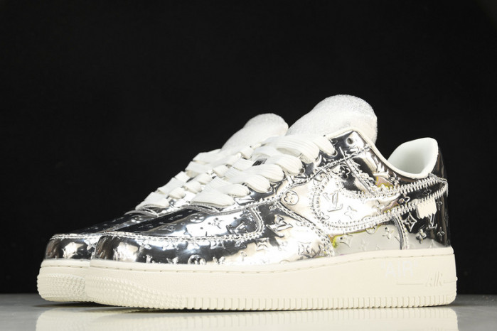 nike air force 1 low by virgil abloh metallic 1a9ver