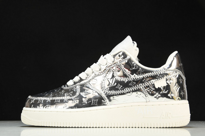 nike air force 1 low by virgil abloh metallic 1a9ver