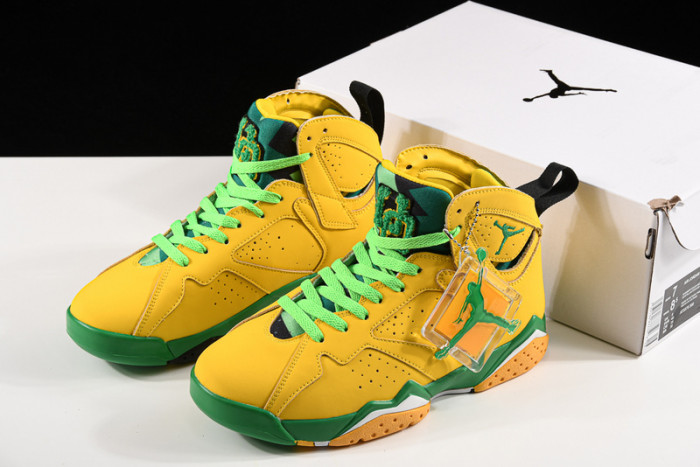 patta x air jordan 7 "oregon ducks" at3375-300