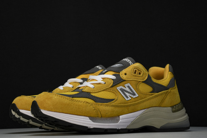 new balance 992 yellow grey m992bb
