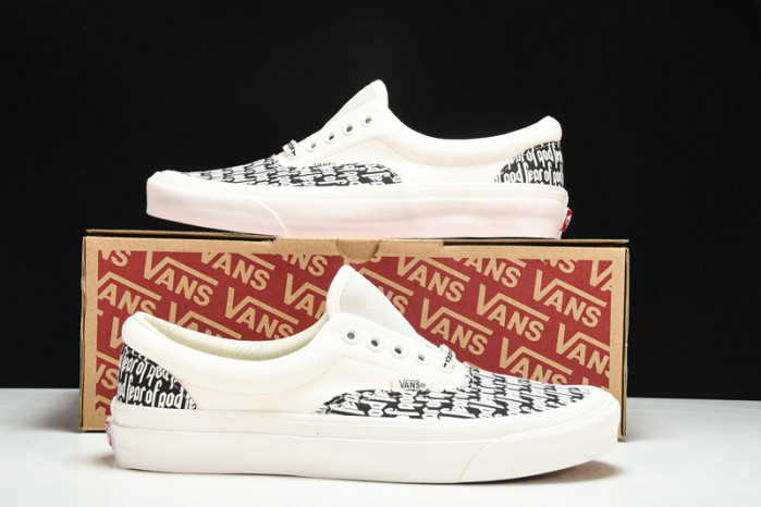 vans era 95 dx fear of god white black vn0a3mq5pzp