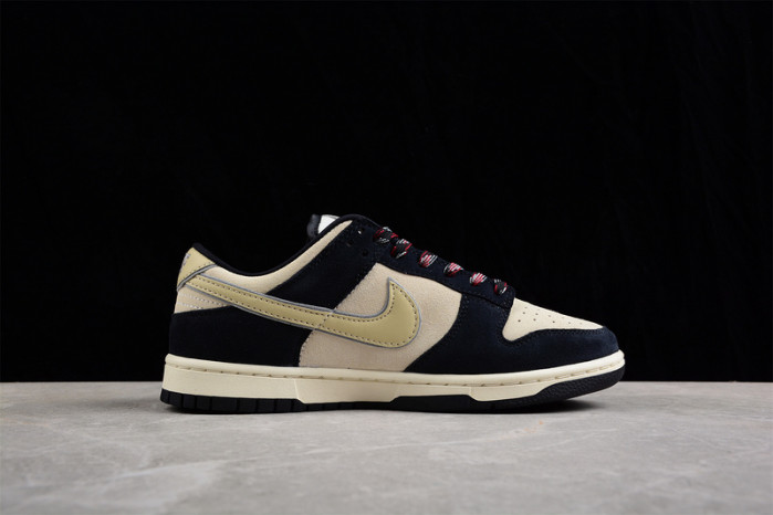 nike dunk low “navy suede” dv3054-001
