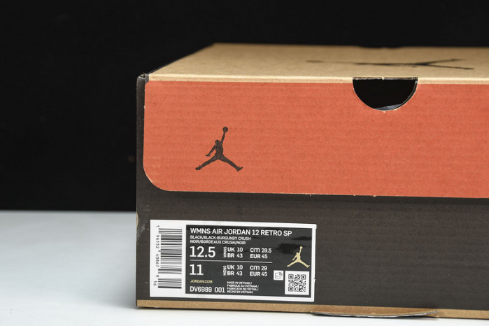 wmns air jordan 12 retro sp aj12 dv6989-001