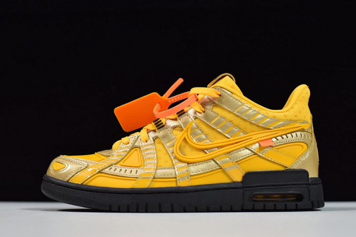 of nike air rubber dunk ''university gold'' cu6015-700