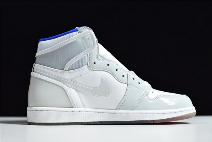 jordan 1 retro high zoom white racer blue - ck6637-104