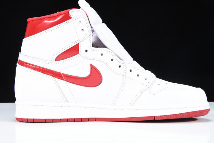 air jordan 1 retro high og "metallic red" - 555088 103