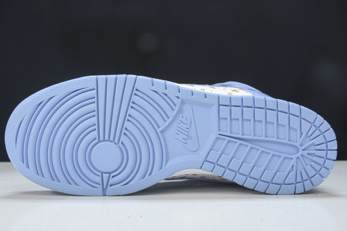 nike dunk high pro sb blue stars 307385-141