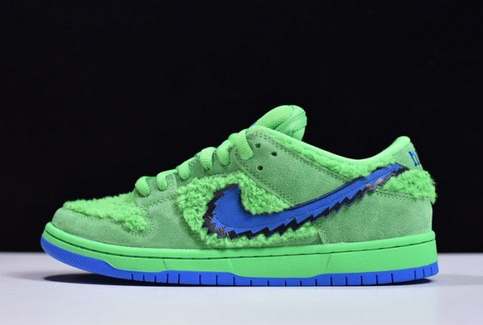 nike sb dunk low grateful dead bears green - cj5378-300