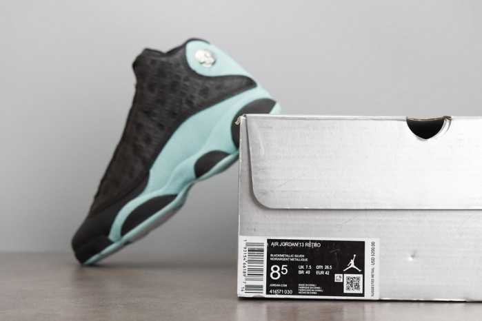 jordan 13 retro black island green - 414571-030