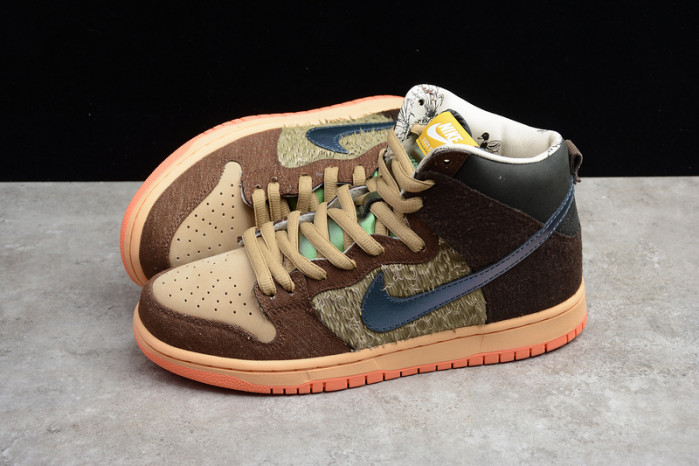 concepts x nike dunk high "turdunken" dc6887-200