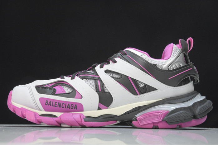 (led) bl track trainers sneaker black pink 062309