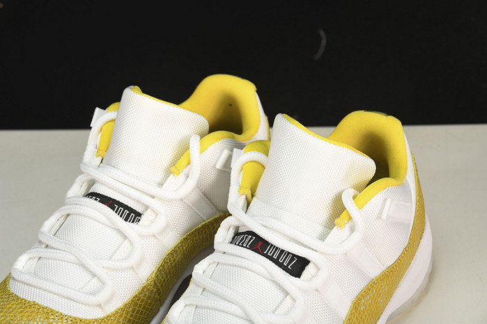 air jordan 11 low “yellow snakeskin” ah7860-107